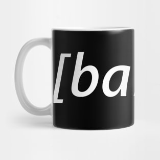 bangs subtitle Mug